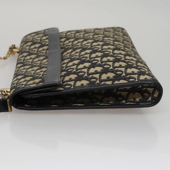 DIOR Trotter Canvas Shoulder Bag Navy - Picture 5 of 12